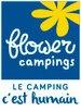 logo flower campings